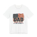 Dad T-Shirt — "DAD The Man The Myth The Legend" American Flag Tee