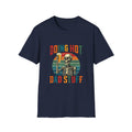 Doing Hot Dad Stuff T-Shirt — Retro Skeleton Beer Tee