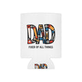 Can Cooler — "Dad: Fixer of All Things" Tool-Themed Beer Koozie (Father's Day Gift)