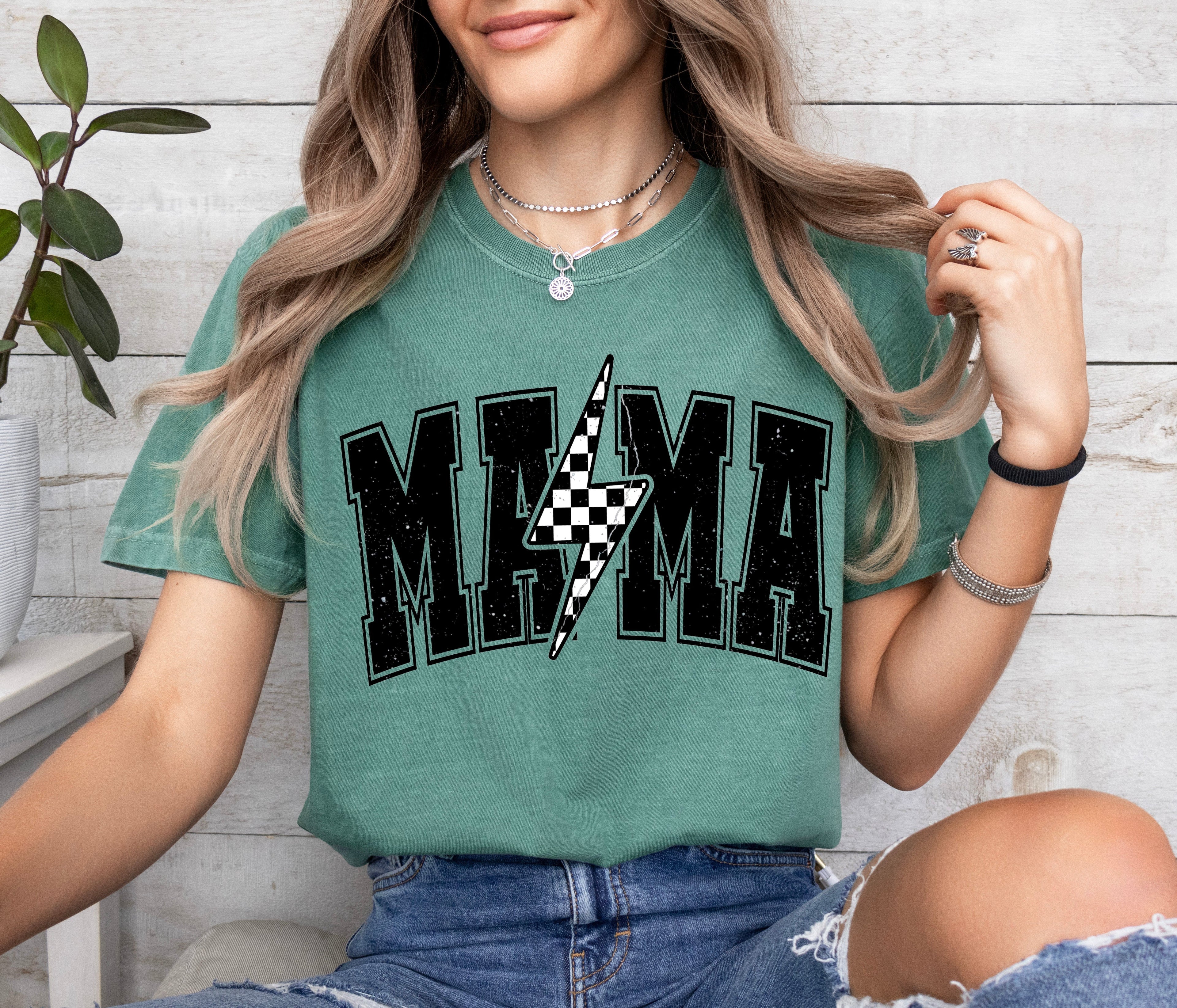Mama Comfort Colors Graphic Tees (Lightning Condensed)