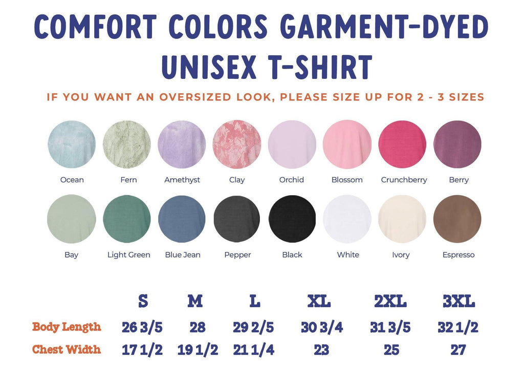 Mama Comfort Colors Graphic Tees (Lightning Condensed)